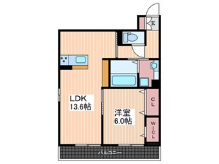 ドゥズィエム串戸の物件間取画像